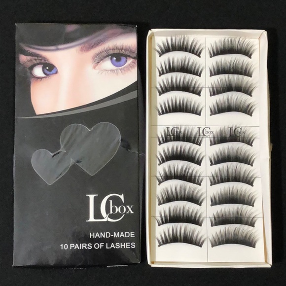 10 Pair Eyelashes New in Box - Picture 1 of 3